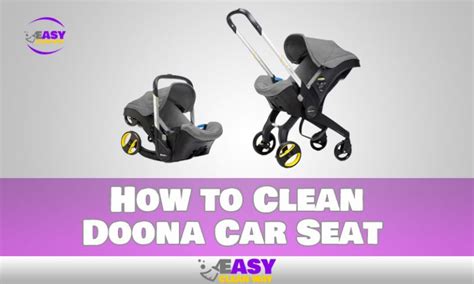 how to clean doona car seat